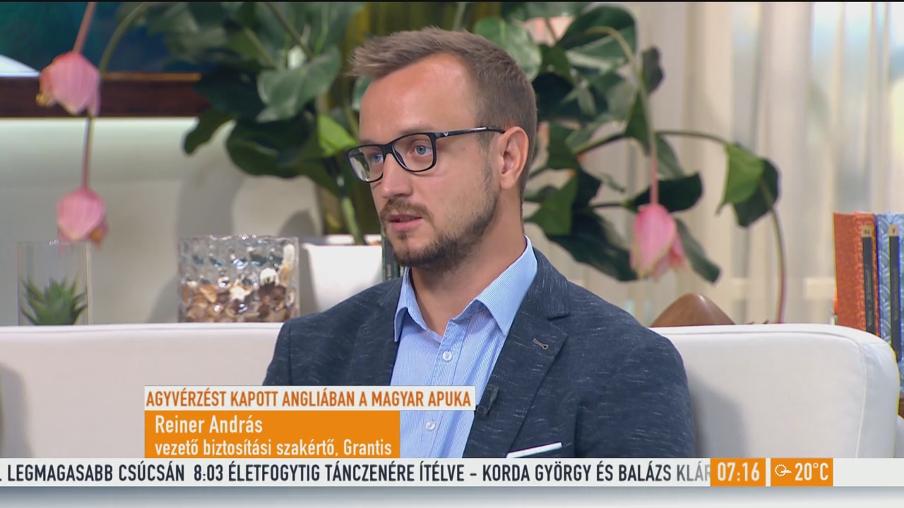 TV2: Angol kórházban rekedt a magyar férfi – így kerülhetőek el a hasonló esetek (Reiner András)