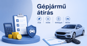 Gépjármű átírás ára, illetéke, költsége, a teljes ügyintézés menete
