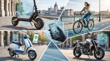 Elektromos roller, kerékpár, robogó és motor kötelező biztosítása